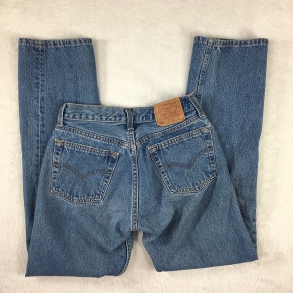 vintage made in USA levi’s 501 student jeans - Picture 2 of 9